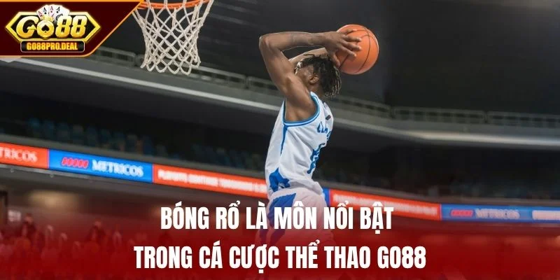 Bóng rổ là môn nổi bật trong cá cược thể thao GO88